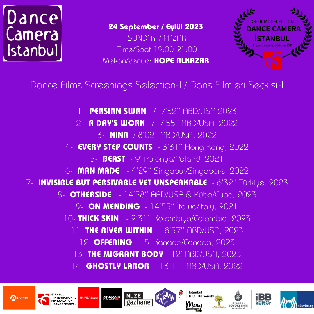 Dance Camera Istanbul Dance Camera Istanbul Festival International